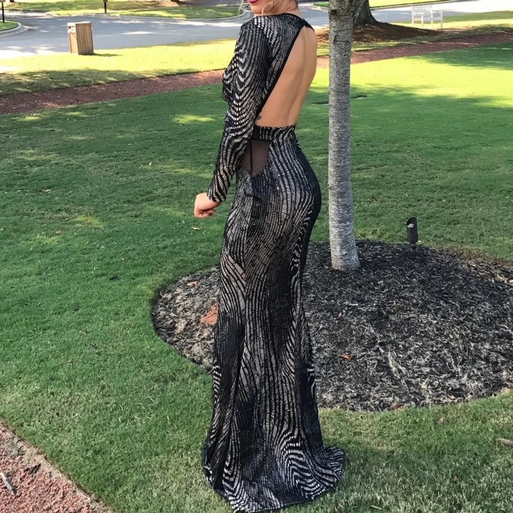 Mermaid style dress - Picture 6 of 6